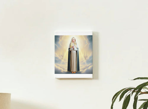 German Western European Virgin Mary Portrait - Printable Digital Art