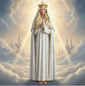 Our Lady of Knock Virgin Mary Portrait V4 - Printable Digital Art