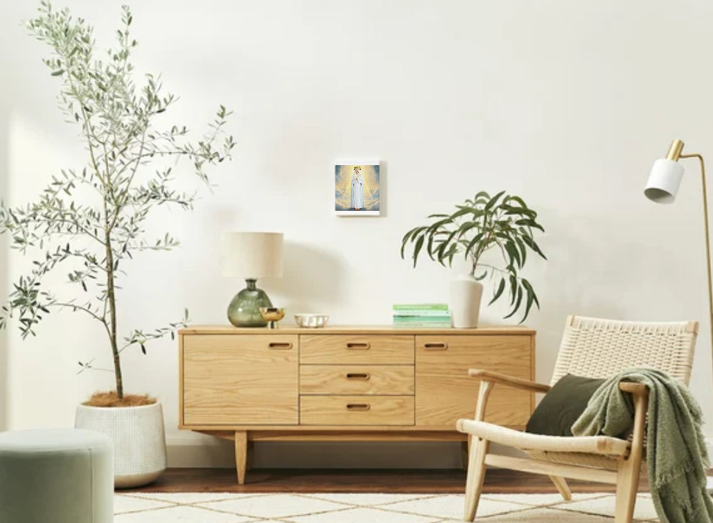 Our Lady of Champion Virgin Mary Portrait V1 - Printable Digital Art