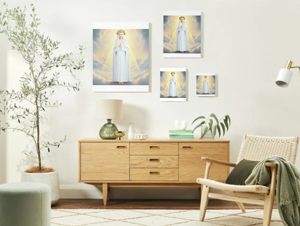 Our Lady of Champion Virgin Mary Portrait V2 - Printable Digital Art