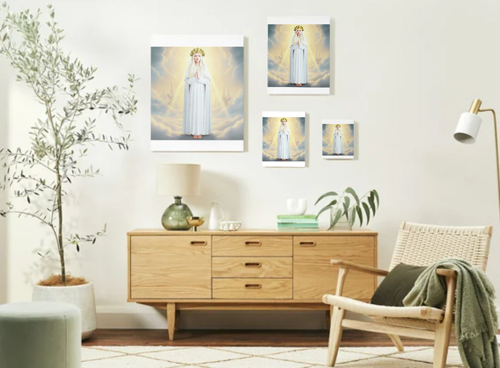 Our Lady of Champion Virgin Mary Portrait V4 - Printable Digital Art