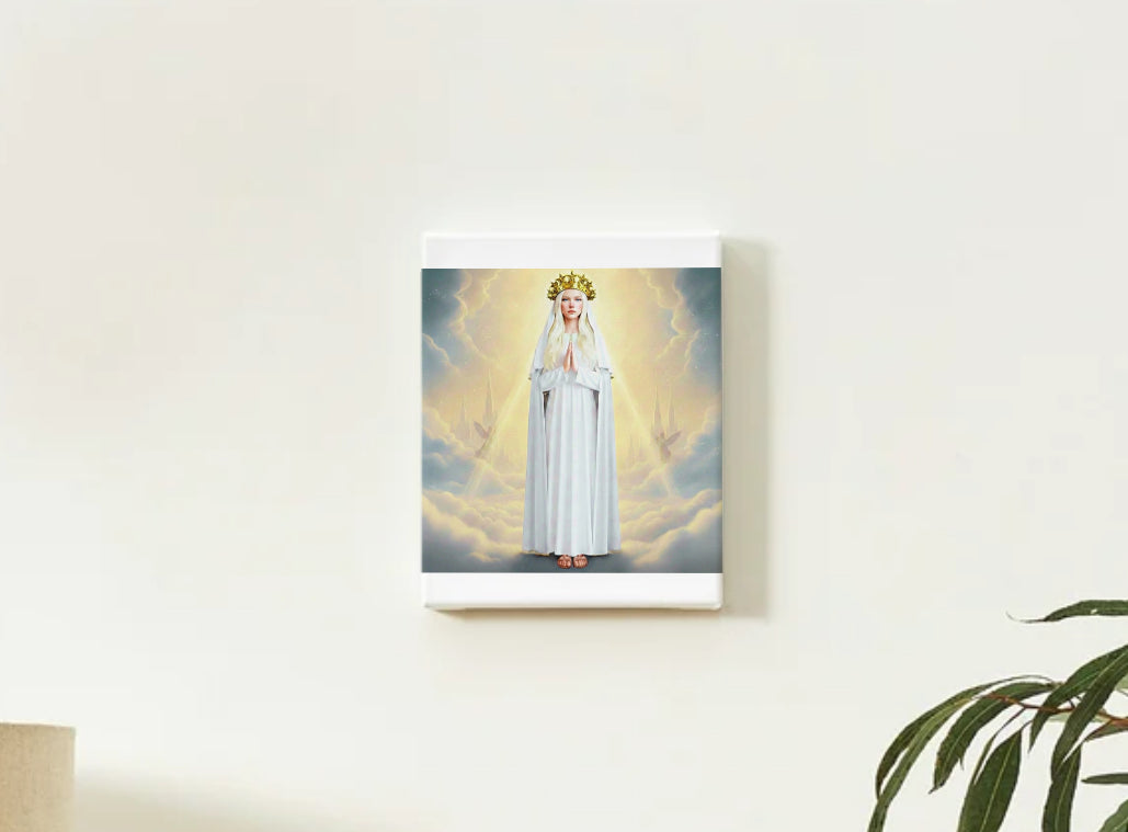 Our Lady of Champion Virgin Mary Portrait V5 - Printable Digital Art