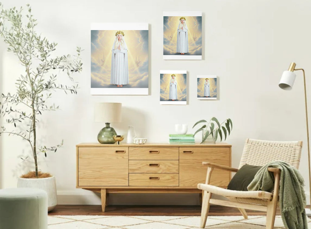 Our Lady of Champion Virgin Mary Portrait V5 - Printable Digital Art