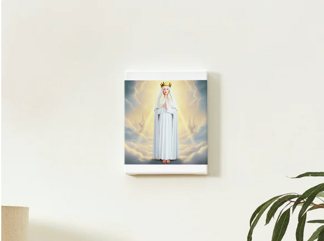 Our Lady of Champion Virgin Mary Portrait V6 - Printable Digital Art