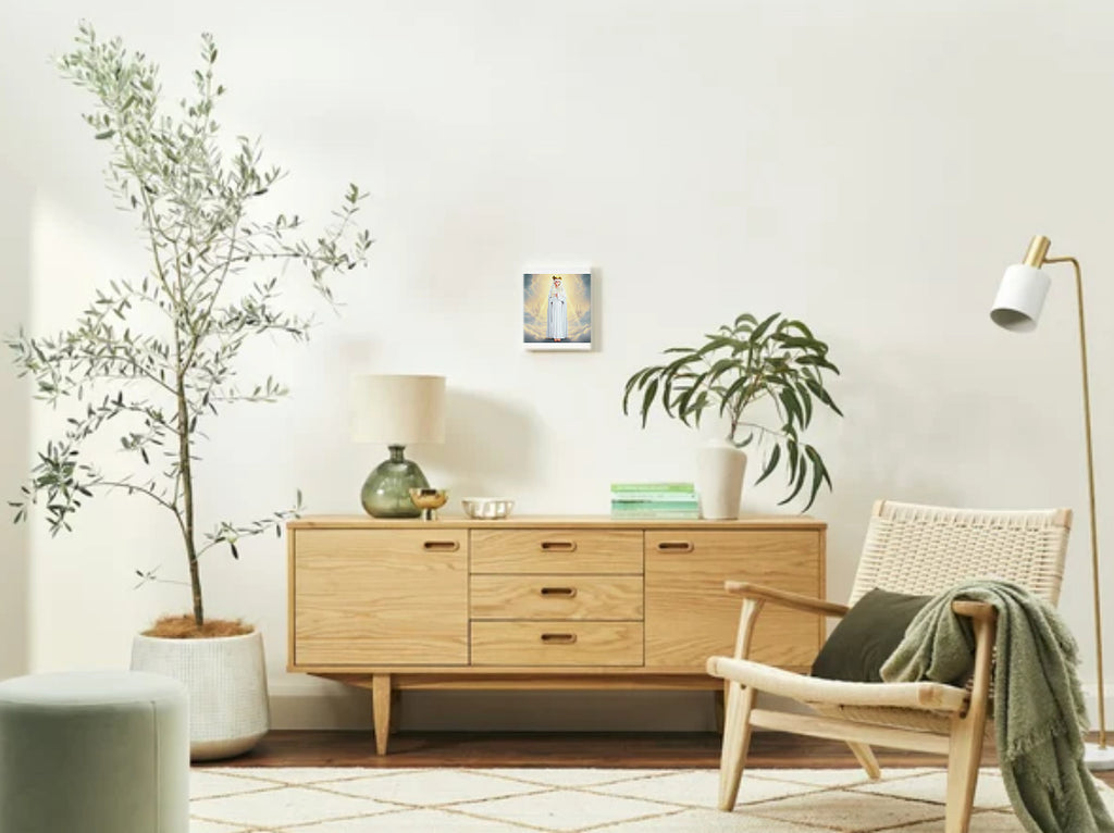 Our Lady of Champion Virgin Mary Portrait V6 - Printable Digital Art