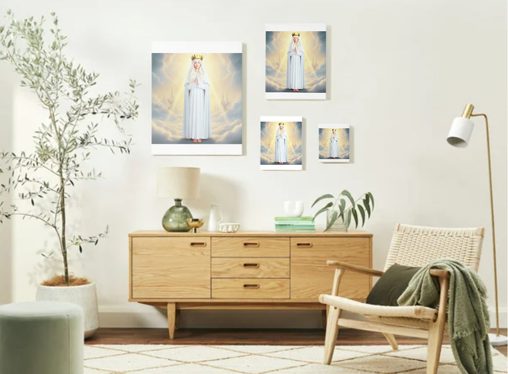 Our Lady of Champion Virgin Mary Portrait V6 - Printable Digital Art