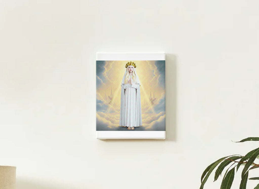 Our Lady of Champion Virgin Mary Portrait V7 - Printable Digital Art