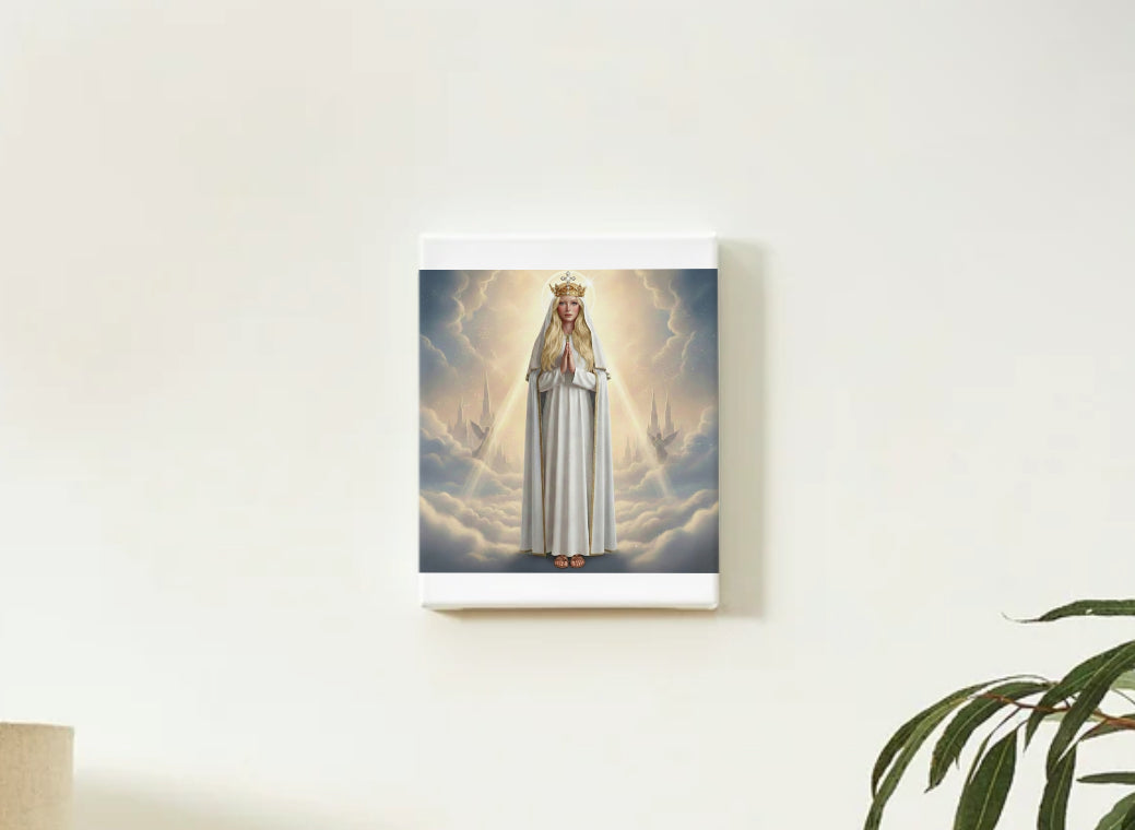 Our Lady of Knock Virgin Mary Portrait V4 - Printable Digital Art