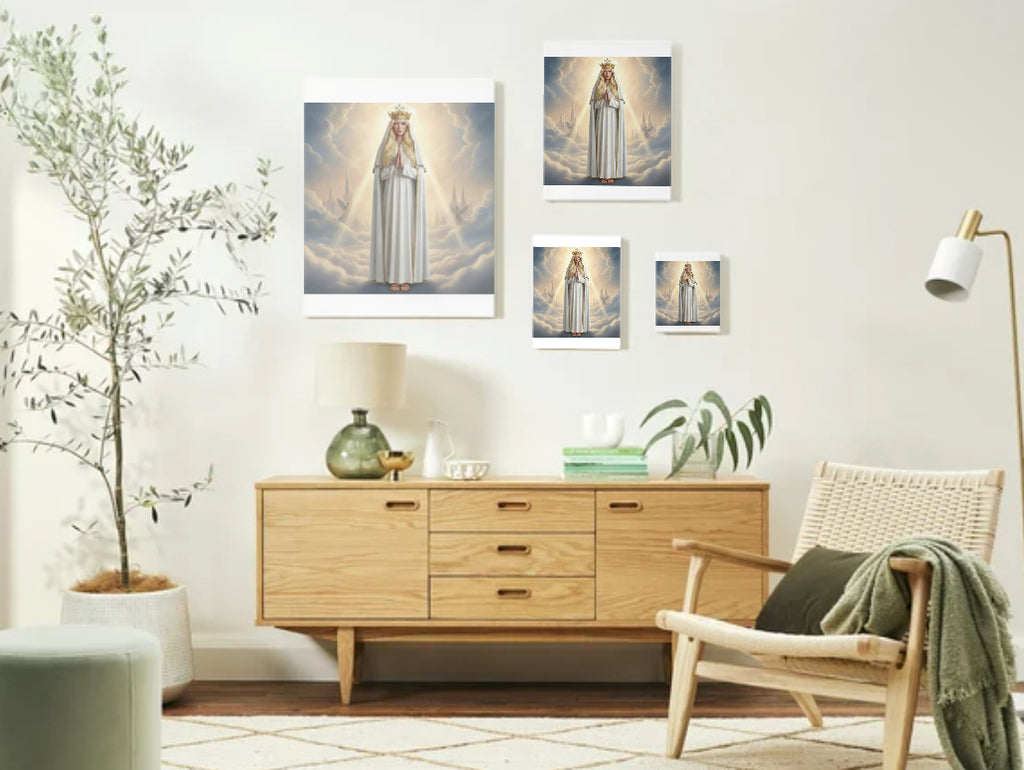 Our Lady of Knock Virgin Mary Portrait V4 - Printable Digital Art