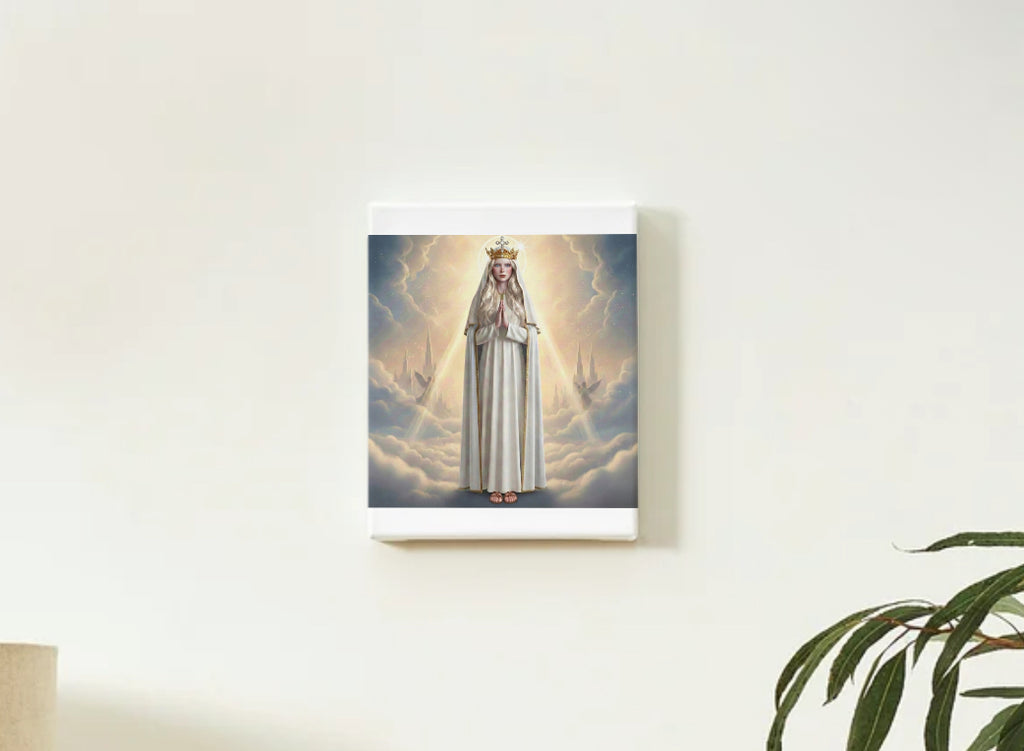 Our Lady of Knock Virgin Mary Portrait V5 - Printable Digital Art