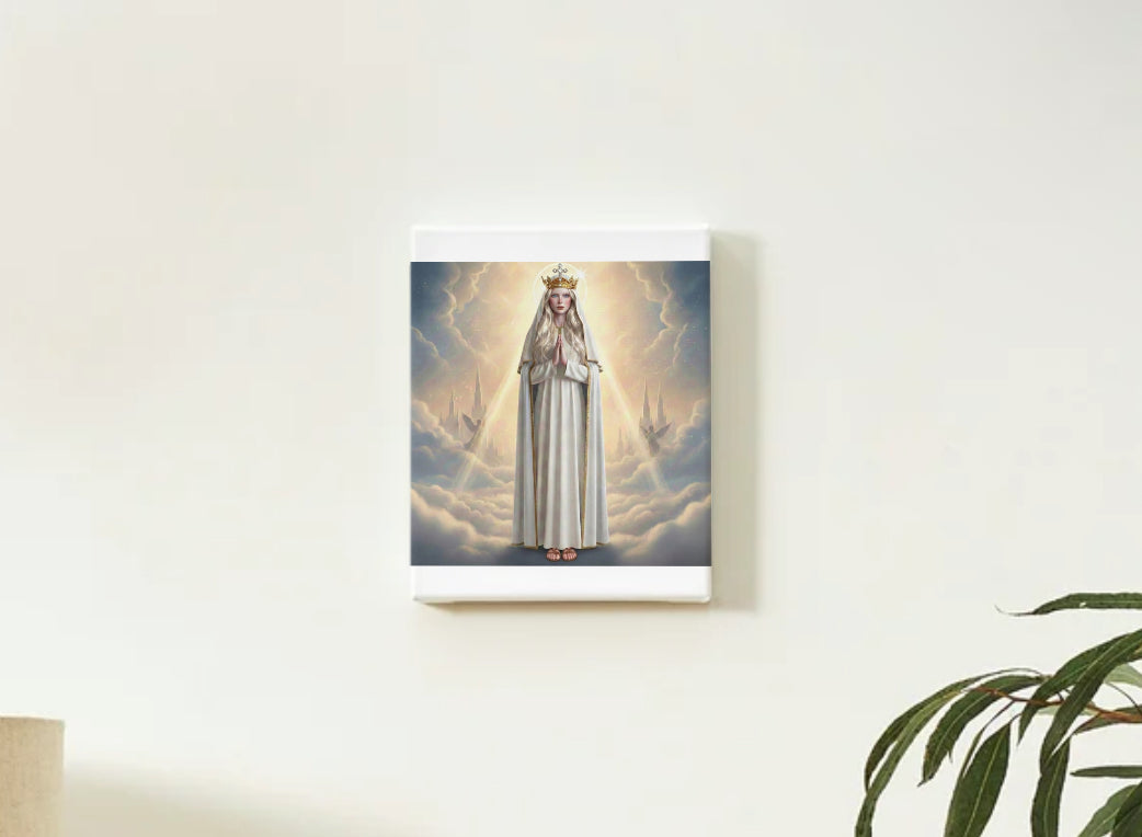Our Lady of Knock Virgin Mary Portrait V5 - Printable Digital Art
