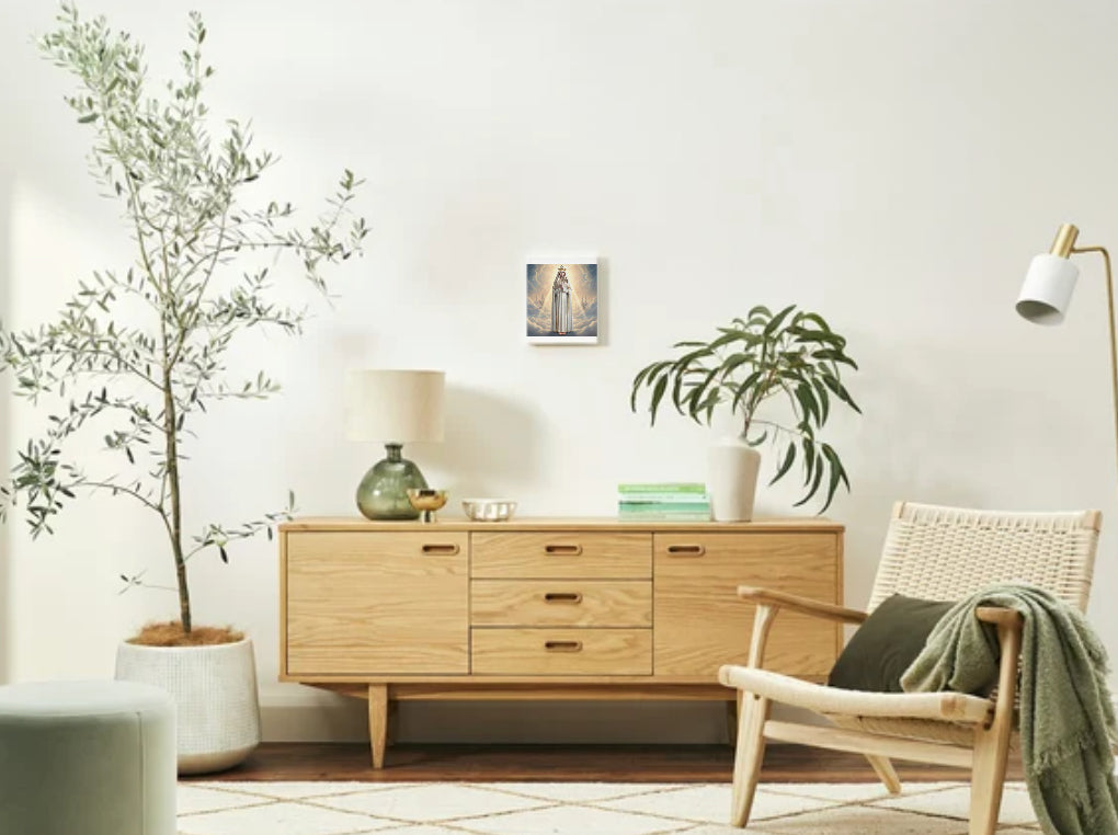 Our Lady of Knock Virgin Mary Portrait V5 - Printable Digital Art