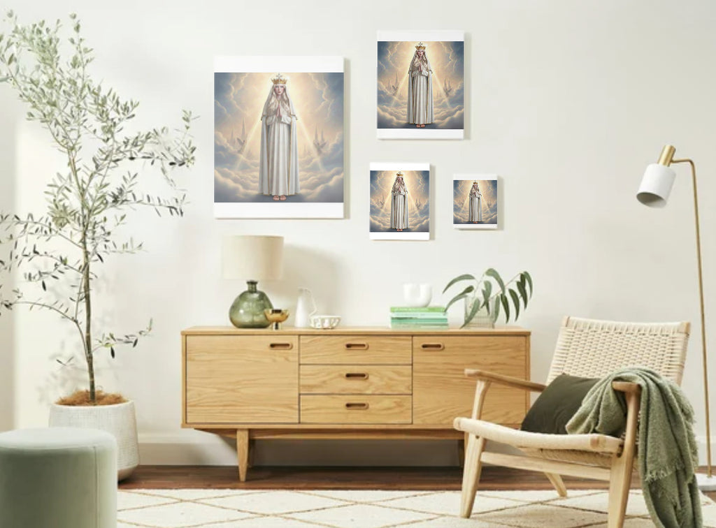 Our Lady of Knock Virgin Mary Portrait V5 - Printable Digital Art