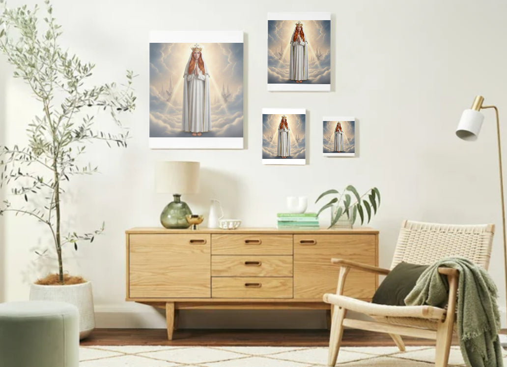 Our Lady of Knock Virgin Mary Portrait V1 - Printable Digital Art