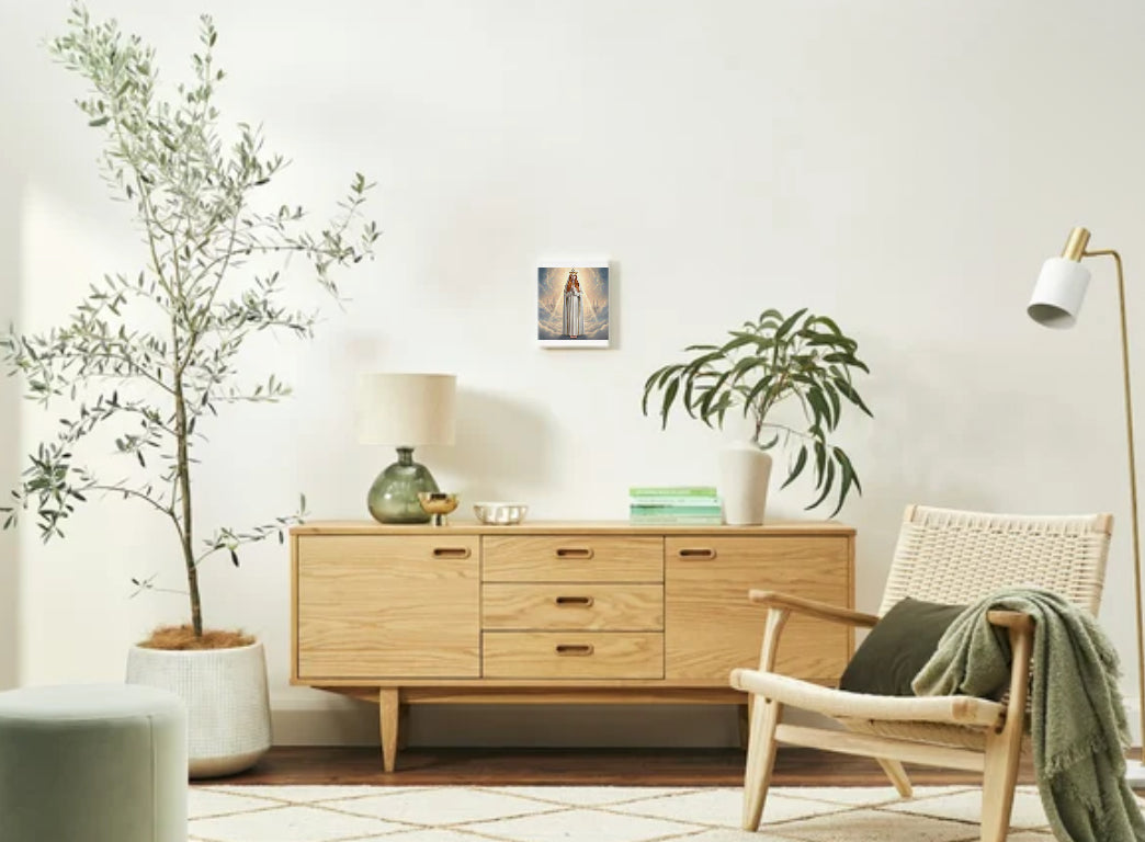 Our Lady of Knock Virgin Mary Portrait V3 - Printable Digital Art