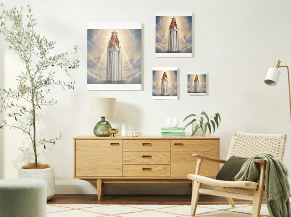 Our Lady of Knock Virgin Mary Portrait V3 - Printable Digital Art