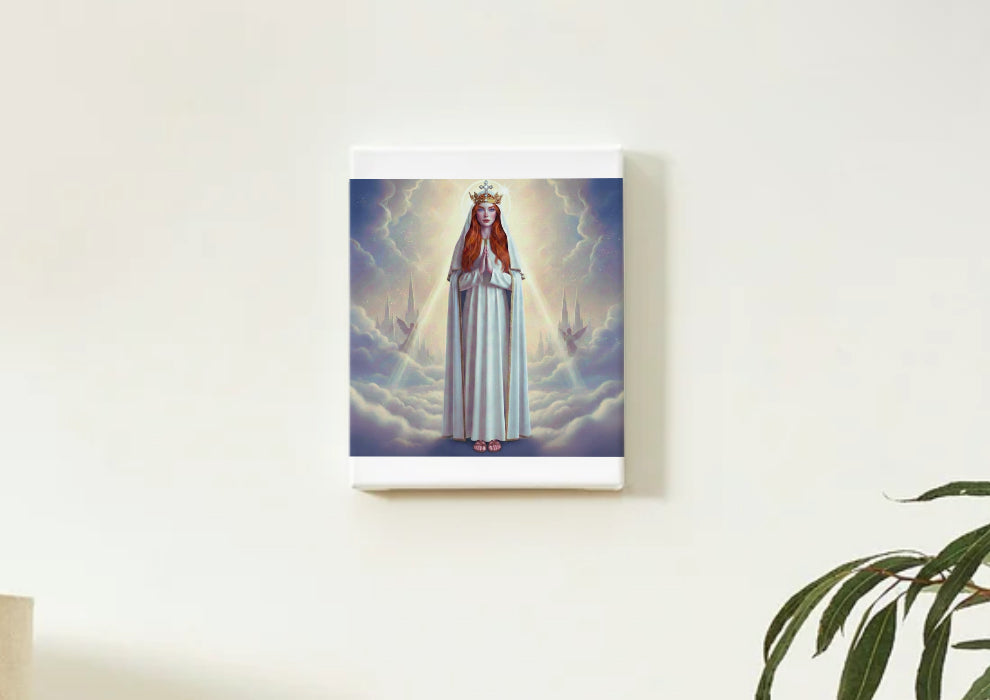 Our Lady of Knock Virgin Mary Portrait V2 - Printable Digital Art