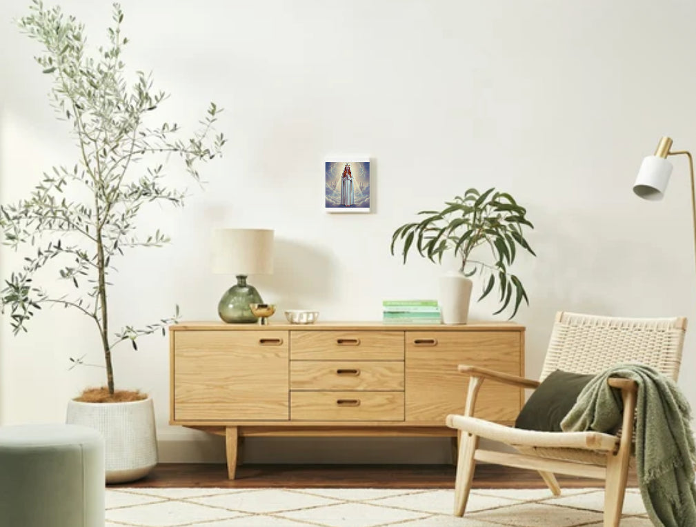 Our Lady of Knock Virgin Mary Portrait V2 - Printable Digital Art