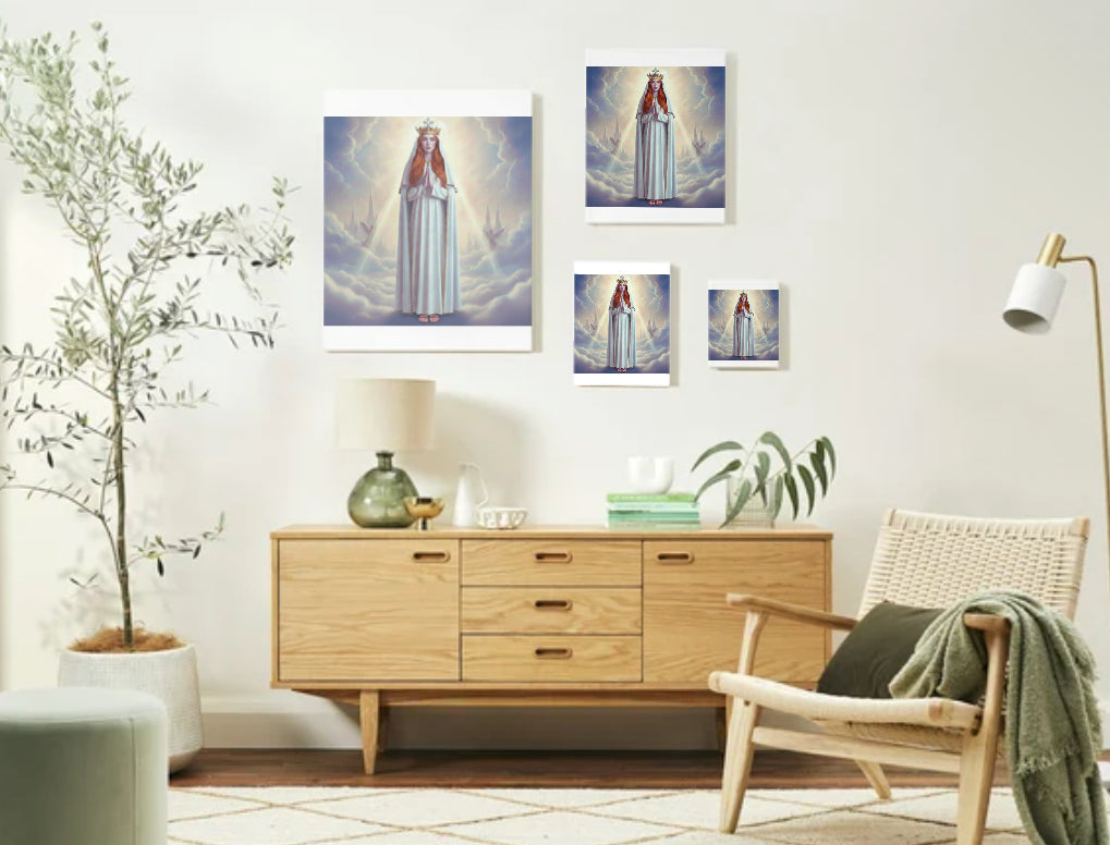 Our Lady of Knock Virgin Mary Portrait V2 - Printable Digital Art