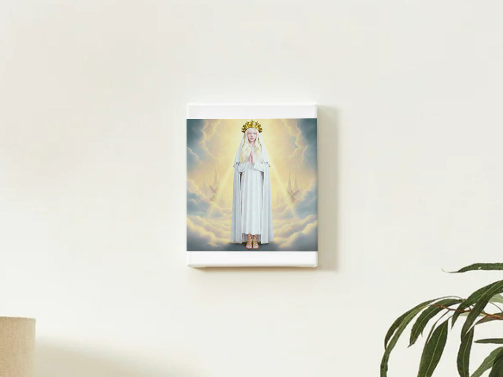 Queen of Heaven Virgin Mary Portrait V3 - Printable Digital Art