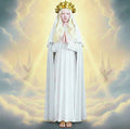 Queen of Heaven Virgin Mary Portrait V4 - Printable Digital Art