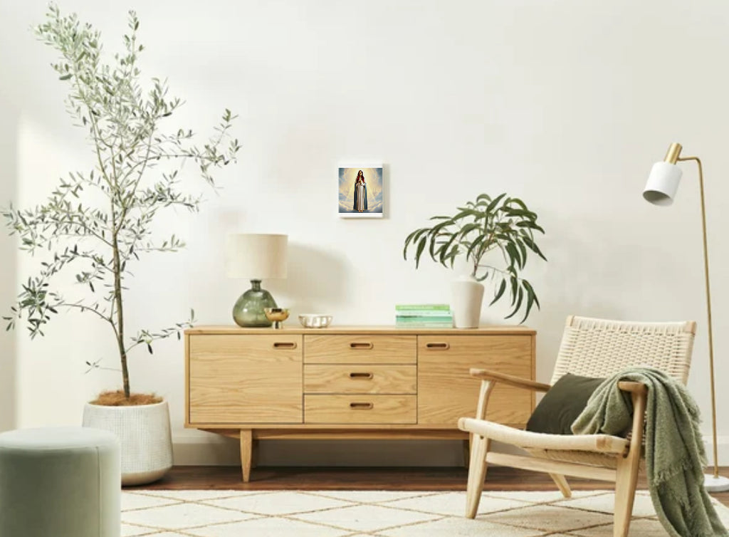 Nazareth Jewish Redhead Virgin Mary Portrait - Printable Digital Art